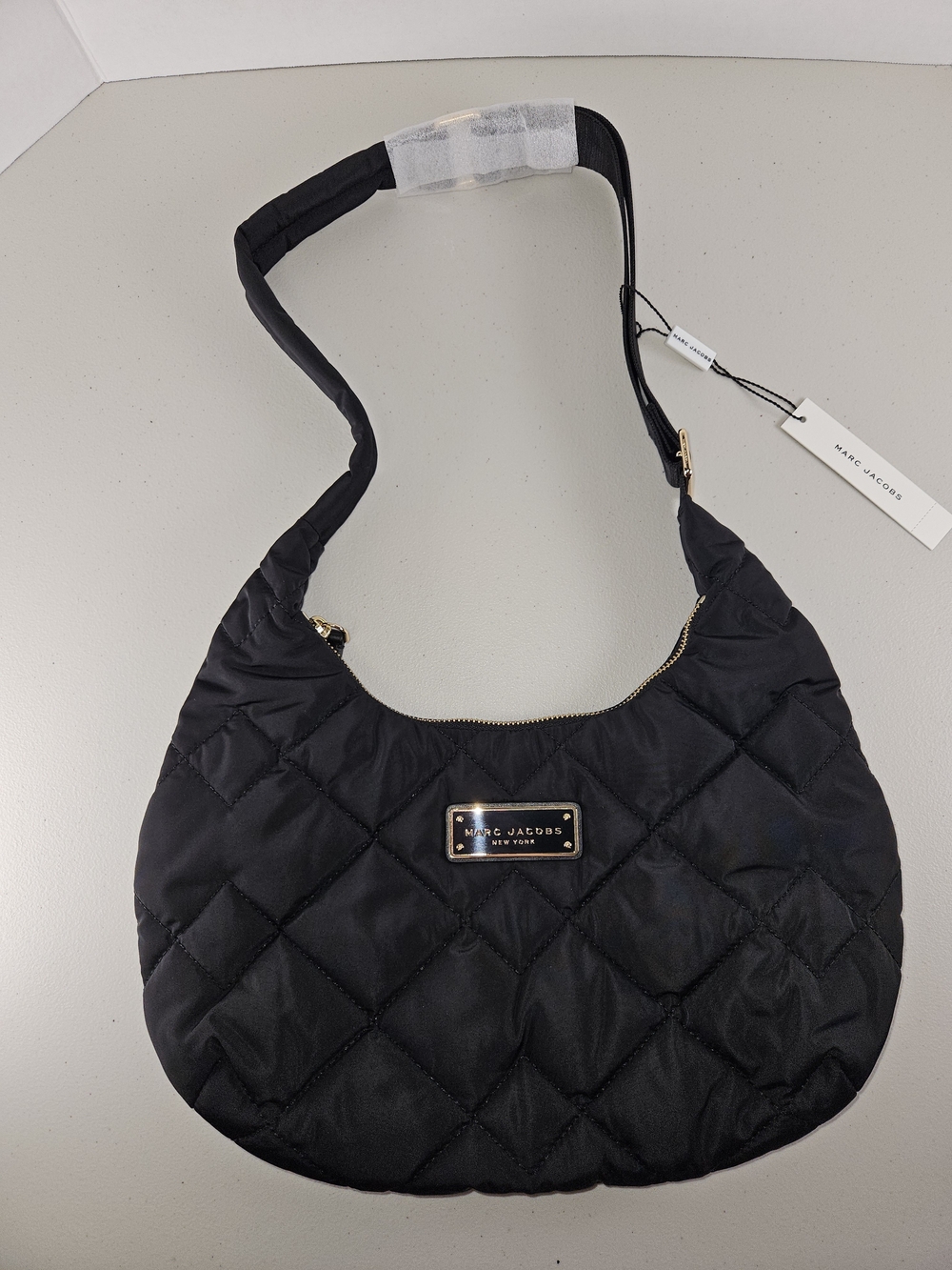 NWT Marc Jacobs Black Quilted Shoulder Bag